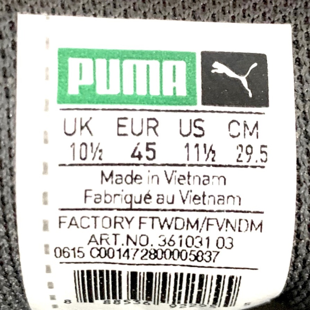 Mens Gray Puma ROMA Sneakers Size 11.5 EUC! - Picture 6 of 8